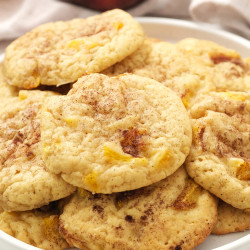 Peach Cobbler Cookies
