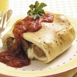 Meatball Calzones