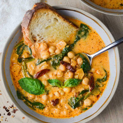 Tuscan Garbanzo Bean Soup