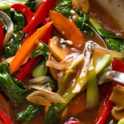 Saucy Vegetable Stir Fry