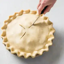 Foolproof All-butter Dough For Double-crust Pie