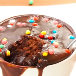 Microwave Mug Brownie