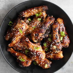 Keto Teriyaki Chicken Wings