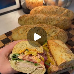 Italian Herb And Cheese Sub Rolls