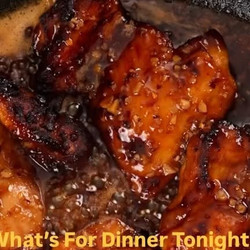 Maple Soy Air Fryer Chicken Thighs