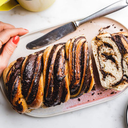 Vegane Schokoladen-babka