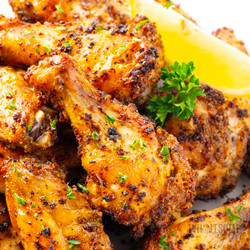 Lemon Pepper Wings (extra Crispy)