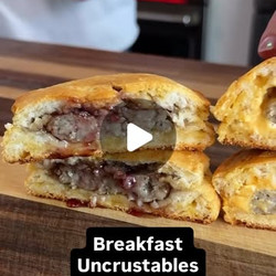Breakfast Sausage Biscuit Sandwiches (Uncrustables)
