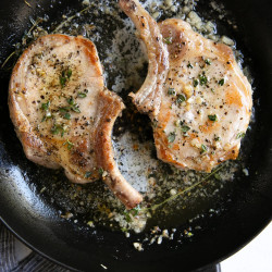 Garlic Butter Pork Chop Recipe