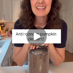 Anti-cancer Pumpkin Chia Pudding
