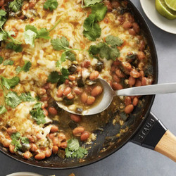 Cheesy green chile bean bake - NYT