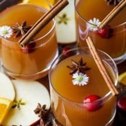 Hot Spiked Mulled Apple Cider