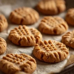 Peanut Butter Cookies 3 Ingredient