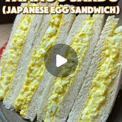 Tamago Sando (japanese Egg Sandwich)