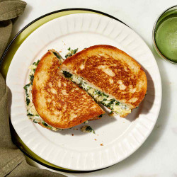 Spinach And Artichoke Grilled Cheese Sandwiches