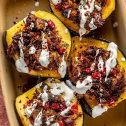 Stuffed Acorn Squash