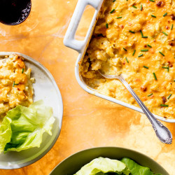 Cauliflower "mac 'n' Cheese" Casserole