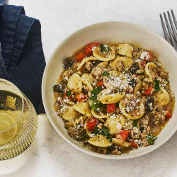 Orecchiette With White Bolognese