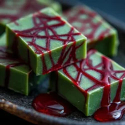 Halloween Zombie Vein Fudge: Creepy, Gooey, And Addictively Sweet