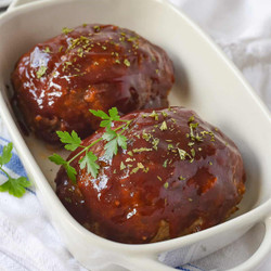 Mini Meatloaf For Two
