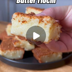 Hawaiian Coconut Butter Mochi Recipe