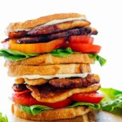 Vegetarian "blt" Sandwich