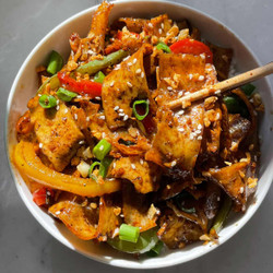 Garlic Pepper Tofu