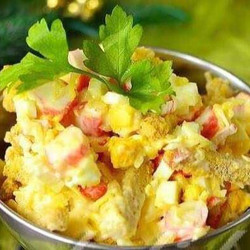 Крабовий Салат По-королівськи