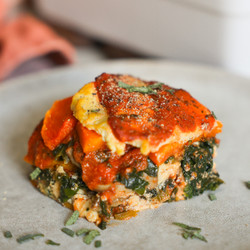 Butternut Squash Lasagna (vegan)