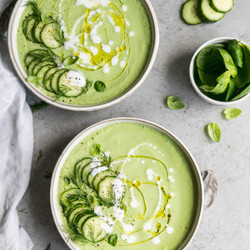 Green Goddess Gazpacho