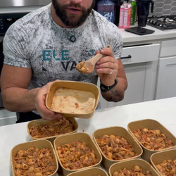 Pepperoni Pizza Pasta Meal Prep