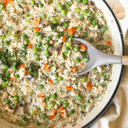 20-minute Crustless Chicken Pot Pie (so Easy!)