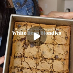 Chickpea Blondies