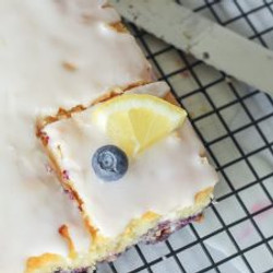 Lemon Blueberry Sheet Cake