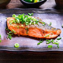 Miso Glazed Salmon (pan-fried)