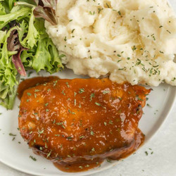 Easy Baked Pork Chops Marinated With Coke