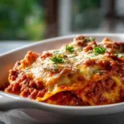 Crockpot Ravioli Lasagna
