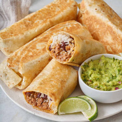 Ground Beef Burritos.  / Feel Good Foodie, Yumna