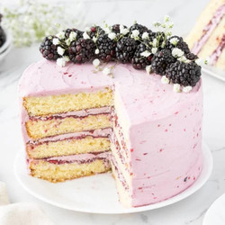 Blackberry Layer Cake