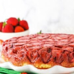 Strawberry Upside Down Cake
