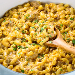 One-pot Cheeseburger Macaroni