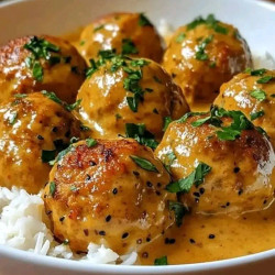 Coconut Curry Chicken Meatballs