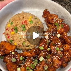 Better-for-you Sesame Chicken