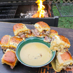 Steak Sliders With Beer Cheese