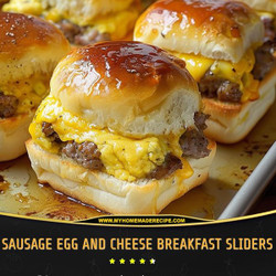 Sausage Egg And Cheese Breakfast Sliders