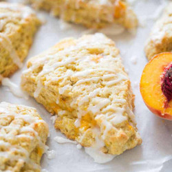 Peach Scones