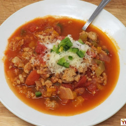 Peruvian Style Turkey Chili