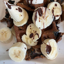 CBO-Blueberry Chocolate Protein Powder Waffle
