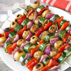 Grilled Veggie Kabobs