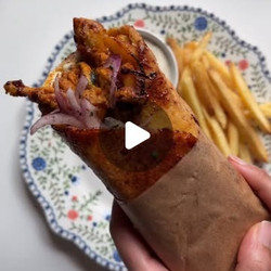 Crispy Chicken Shawarma